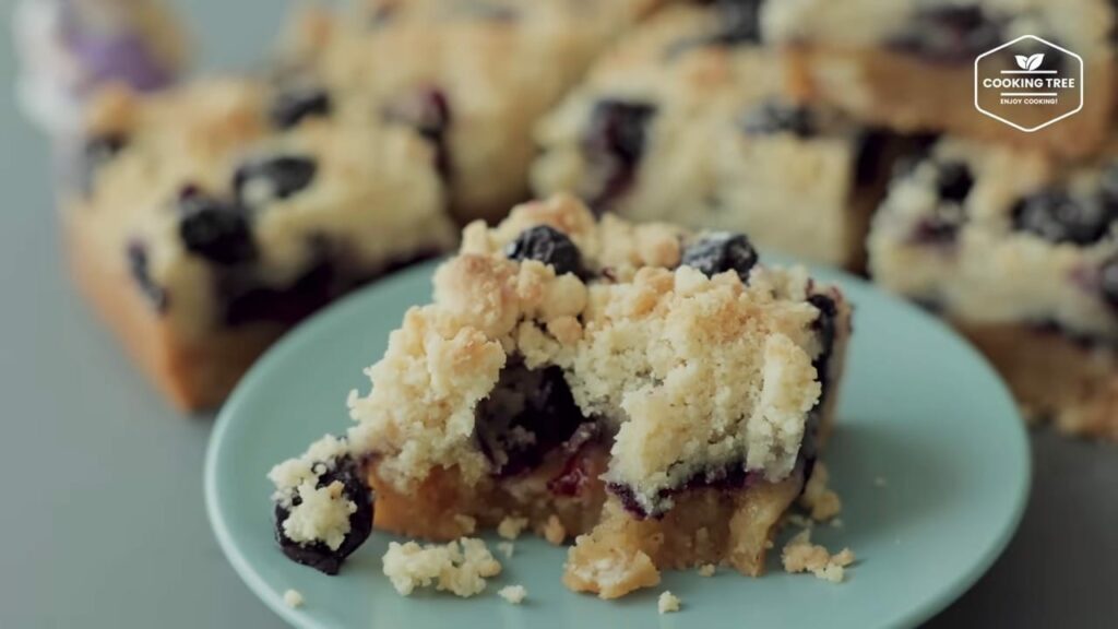 Blueberry Crumble Butter Cake Bar Recipe Cooking tree