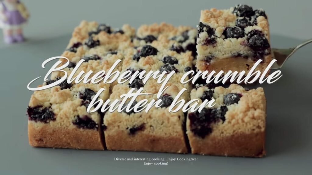 Blueberry Crumble Butter Cake Bar Recipe Cooking tree