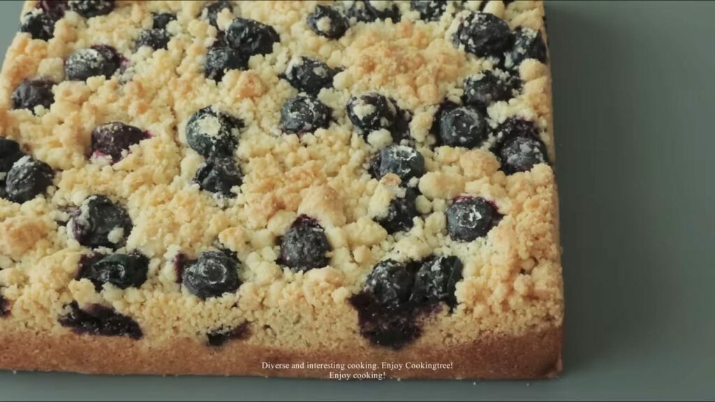 Blueberry Crumble Butter Cake Bar Recipe Cooking tree