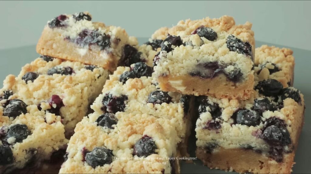 Blueberry Crumble Butter Cake Bar Recipe Cooking tree