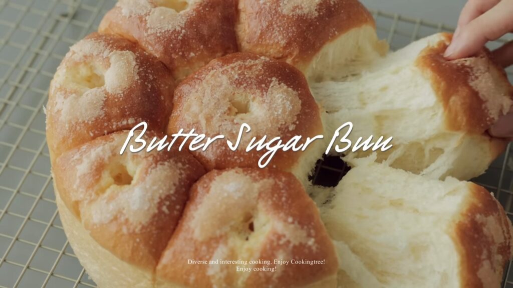 Butter Sugar Bun Recipe Cooking tree
