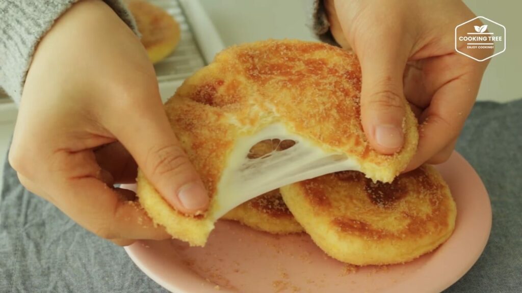 Cheese Hotteok Recipe korean pancake Cooking tree