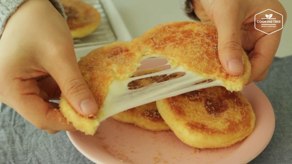 Cheese Hotteok Recipe korean pancake Cooking tree