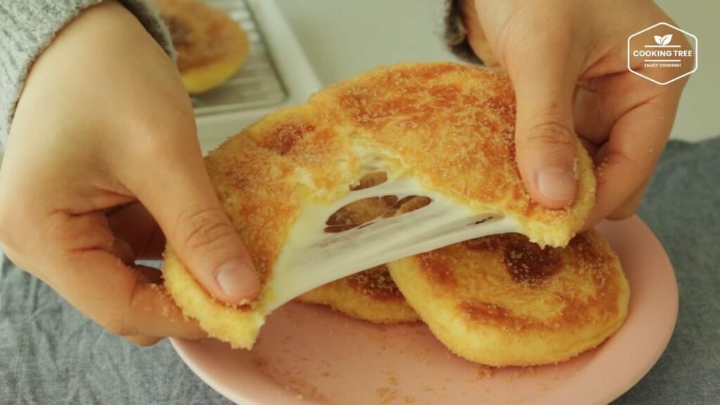 Cheese Hotteok Recipe korean pancake Cooking tree