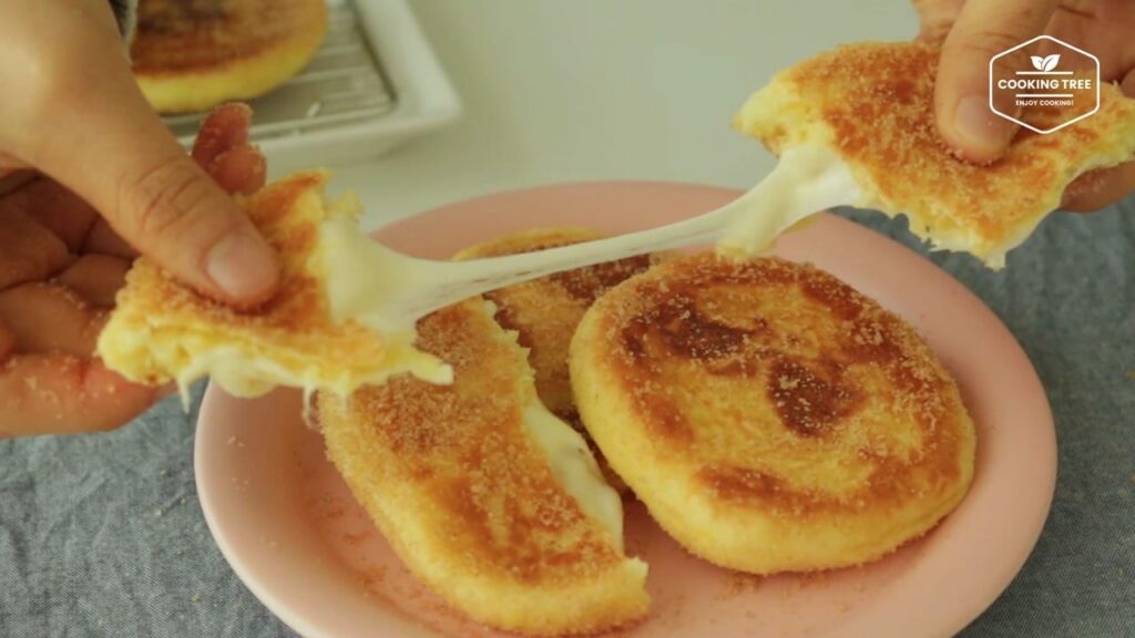 Cheese Hotteok Recipe korean pancake Cooking tree