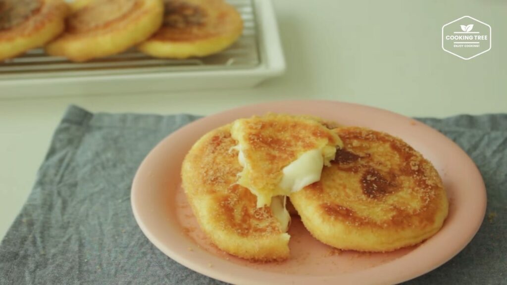 Cheese Hotteok Recipe korean pancake Cooking tree
