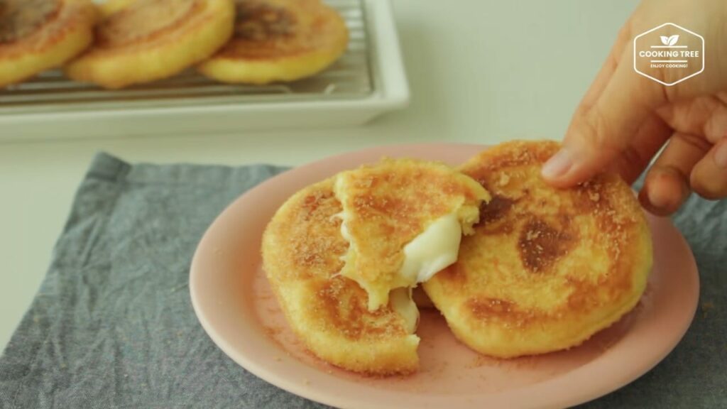 Cheese Hotteok Recipe korean pancake Cooking tree