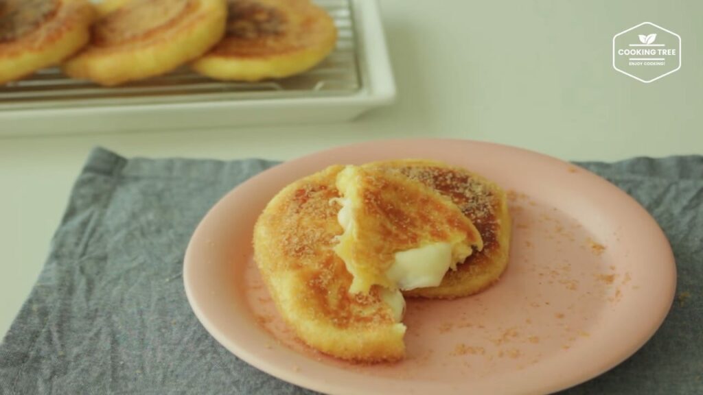 Cheese Hotteok Recipe korean pancake Cooking tree