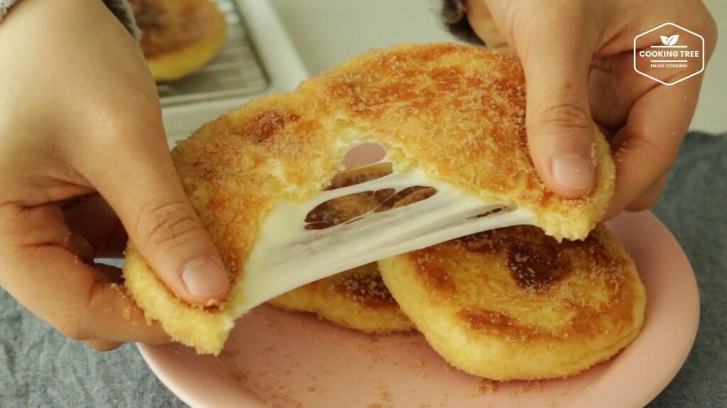 Cheese Hotteok Recipe korean pancake Cooking tree