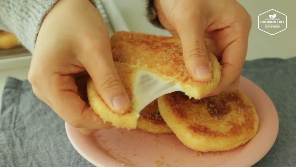 Cheese Hotteok Recipe korean pancake Cooking tree