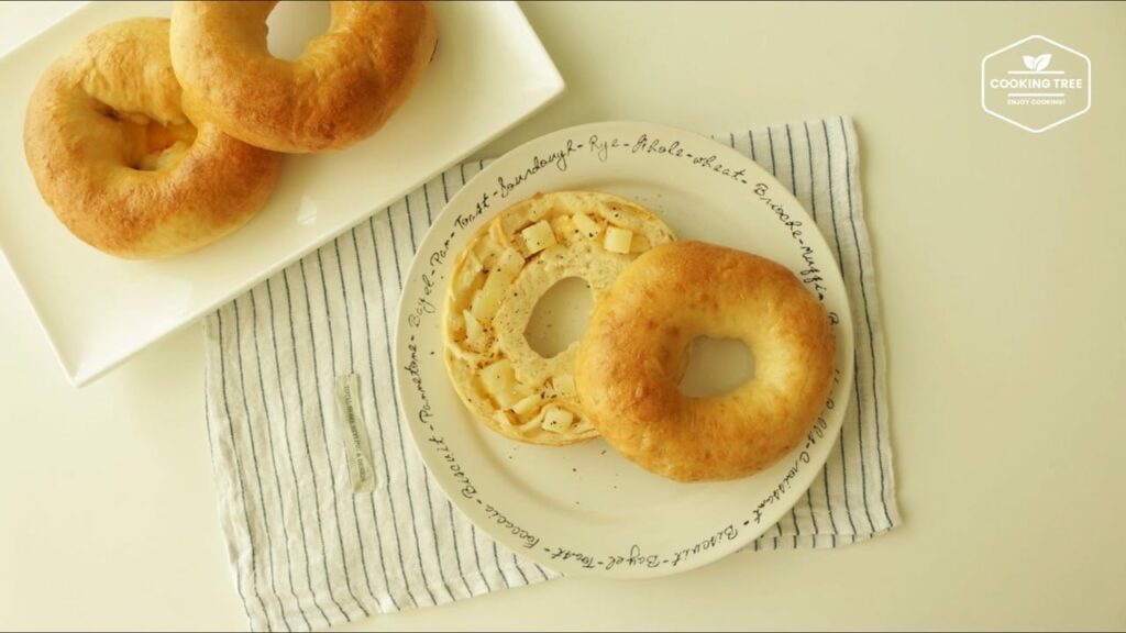 Cheese Potato Bagel Cookingtree