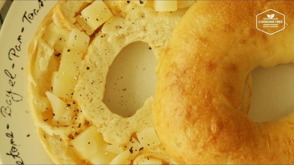 Cheese Potato Bagel Cookingtree