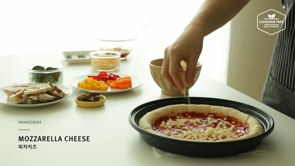 Cheese Stuffed Crust Pizza Cooking tree