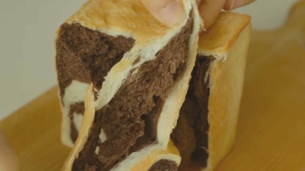 Chocolate Marble Cube Bread Cooking tree
