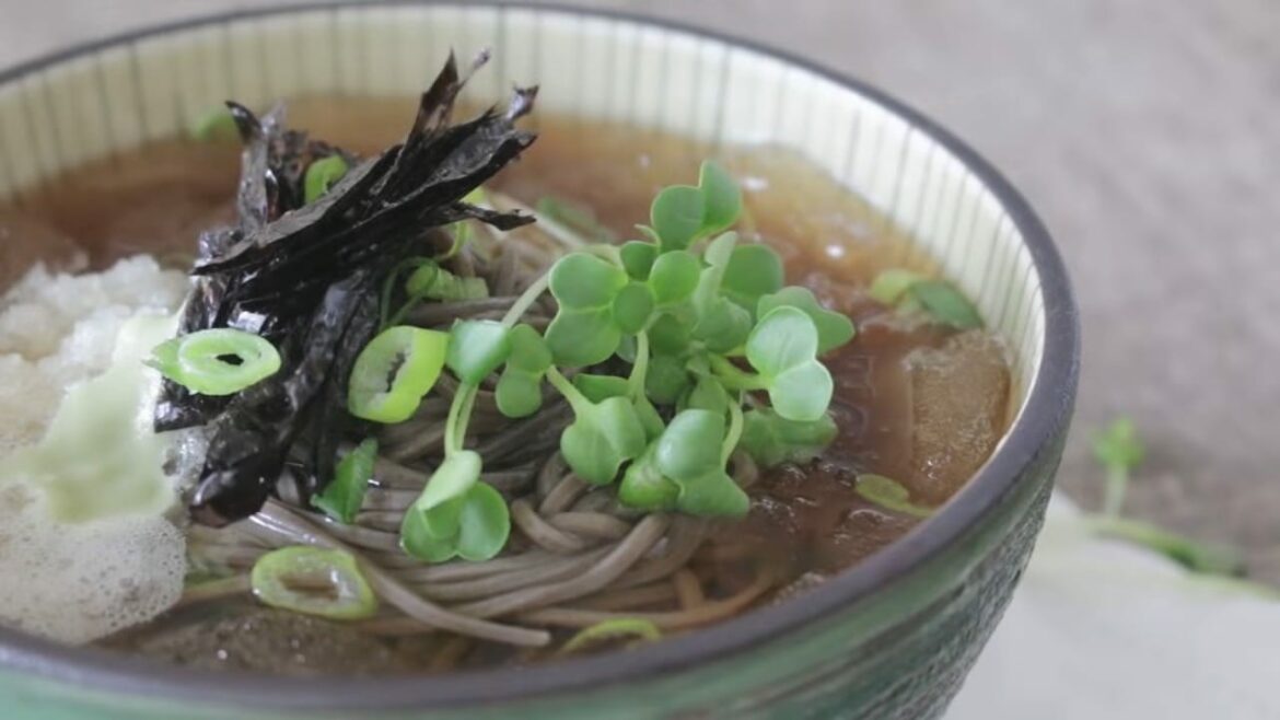 How to make Cold Buckwheat Noodles (Soba Noodles)