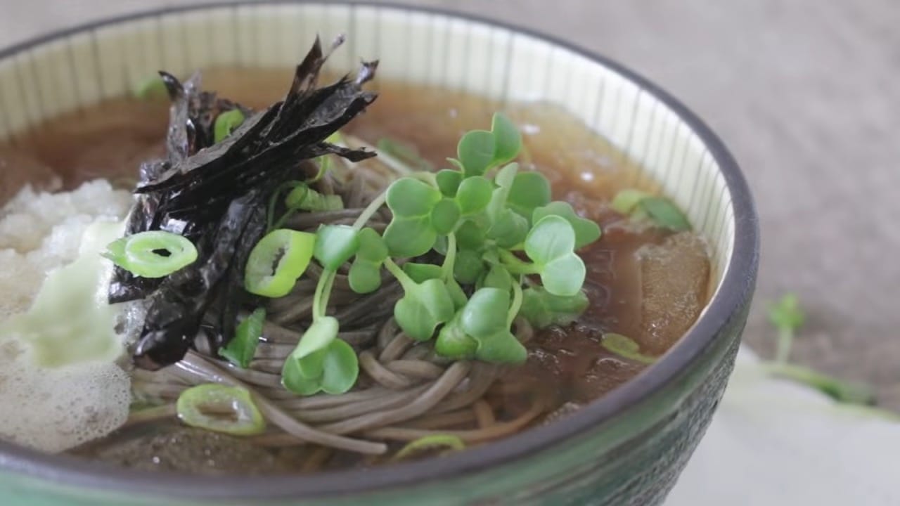 How to make Cold Buckwheat Noodles (Soba Noodles)