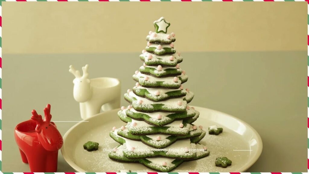 Cookie christmas tree Cooking tree