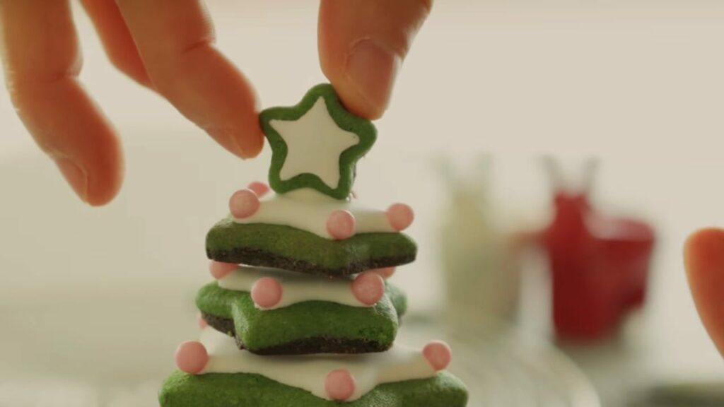 Cookie christmas tree Cooking tree