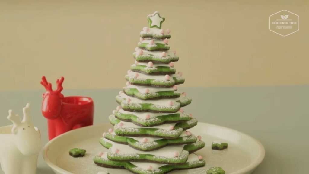 Cookie christmas tree Cooking tree