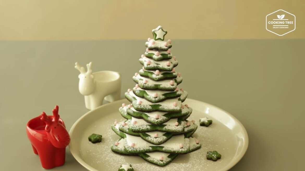 Cookie christmas tree Cooking tree