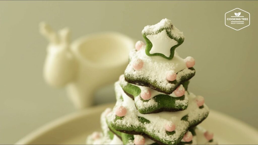 Cookie christmas tree Cooking tree