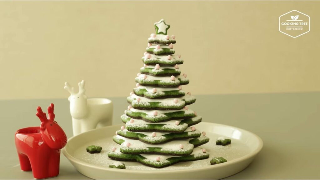 Cookie christmas tree Cooking tree