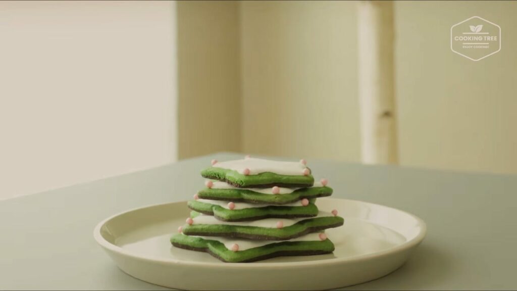 Cookie christmas tree Cooking tree