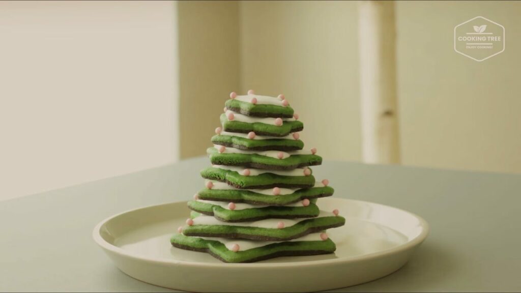 Cookie christmas tree Cooking tree