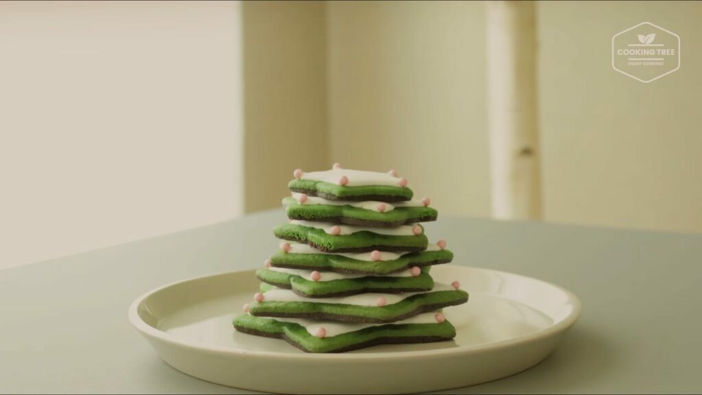 Cookie christmas tree Cooking tree