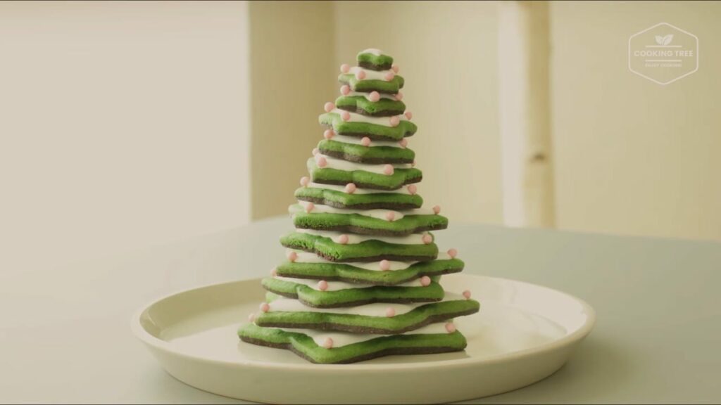 Cookie christmas tree Cooking tree