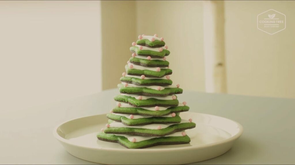 Cookie christmas tree Cooking tree