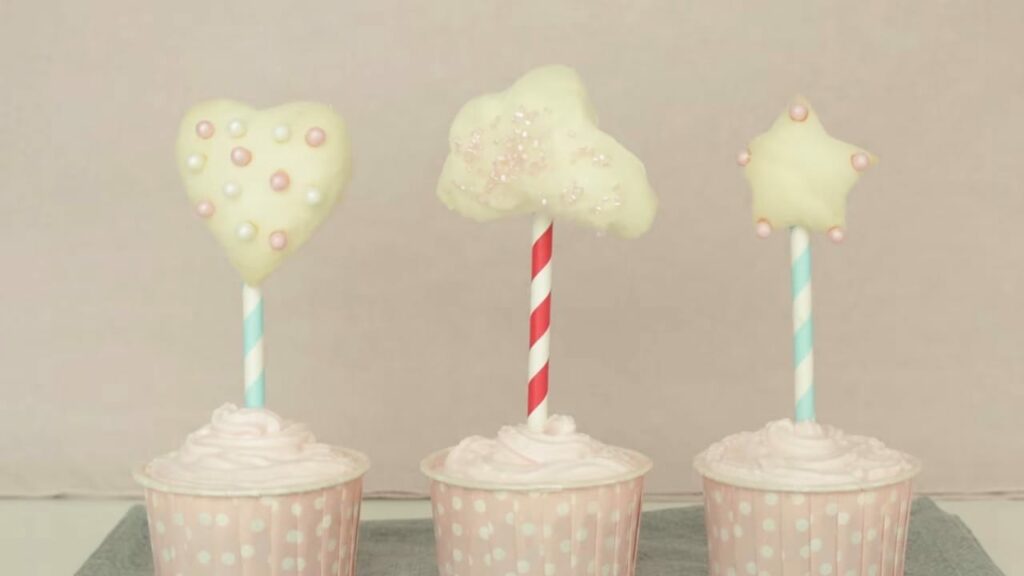 Cotton Candy Strawberry Cupcake Cookingtree