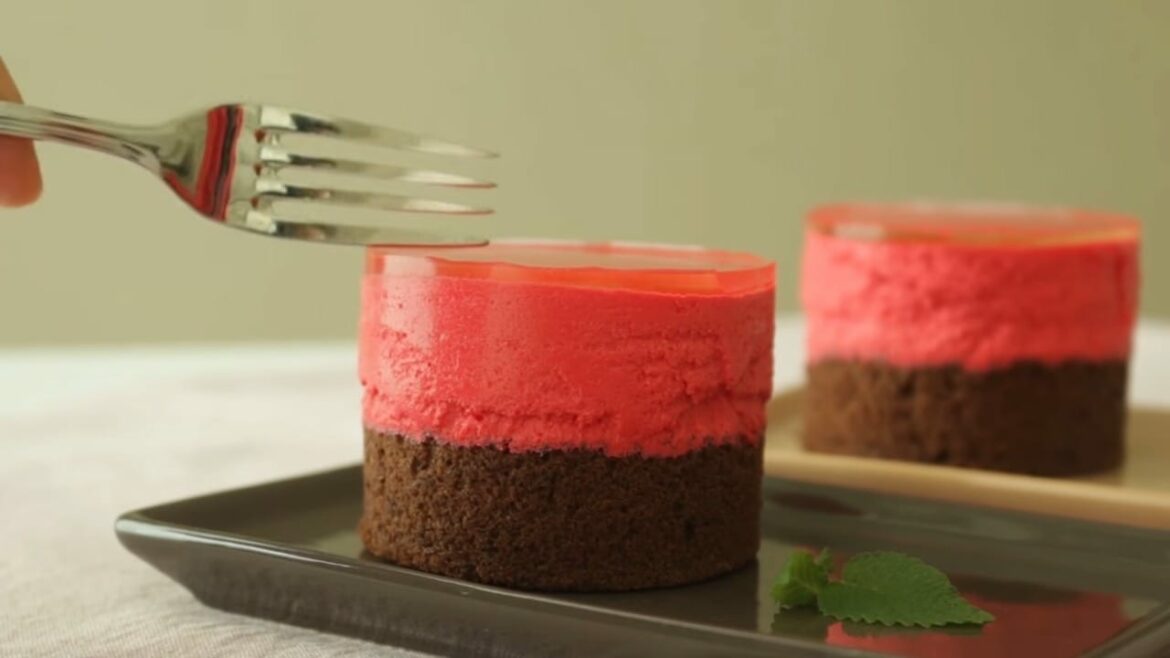 How to make Cream Cheese Mousse Cake Choco Cheesecake