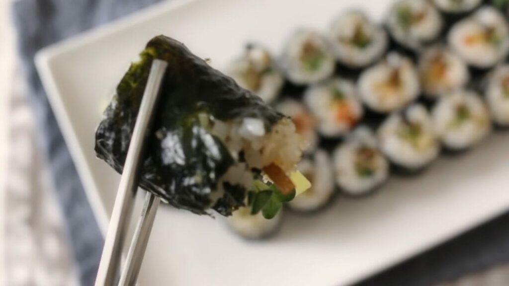 Flying Fish Roe Mini Gimbap Kimbap Cooking tree