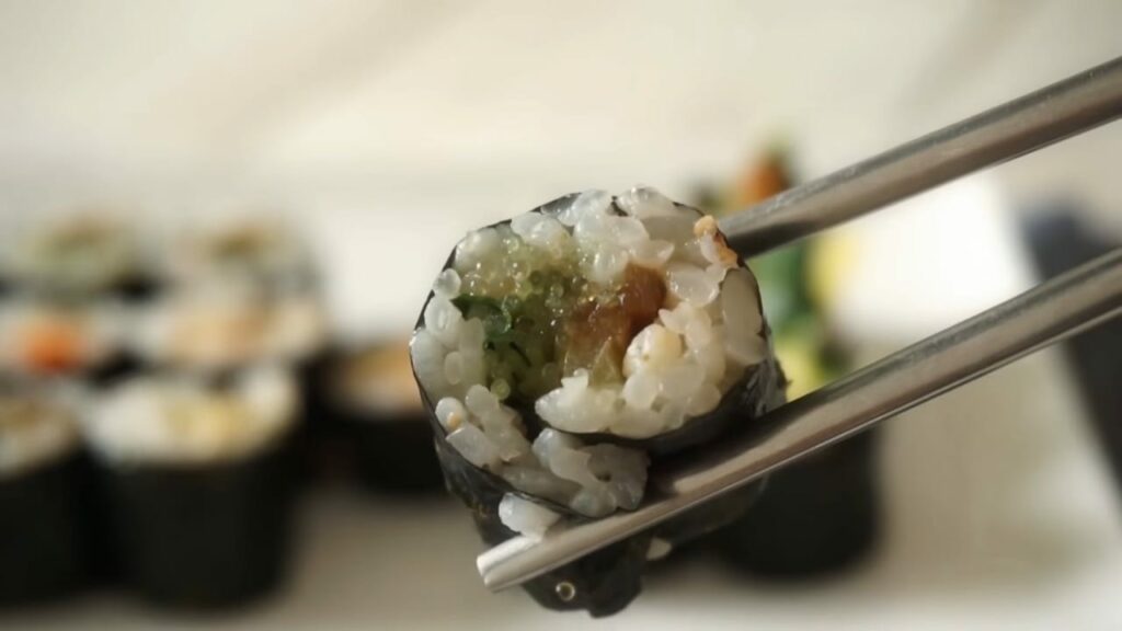 Flying Fish Roe Mini Gimbap Kimbap Cooking tree