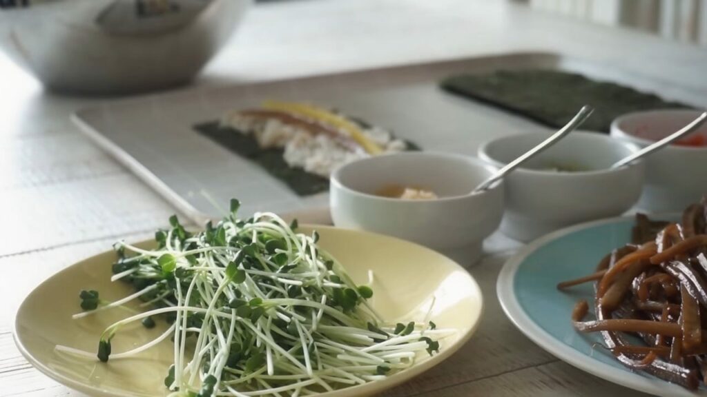 Flying Fish Roe Mini Gimbap Kimbap Cooking tree