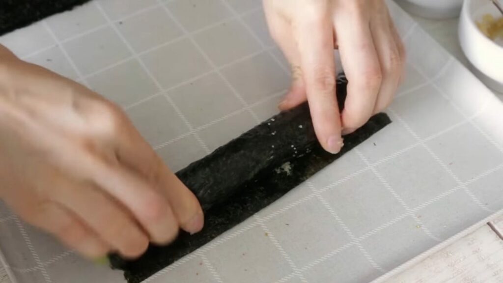 Flying Fish Roe Mini Gimbap Kimbap Cooking tree