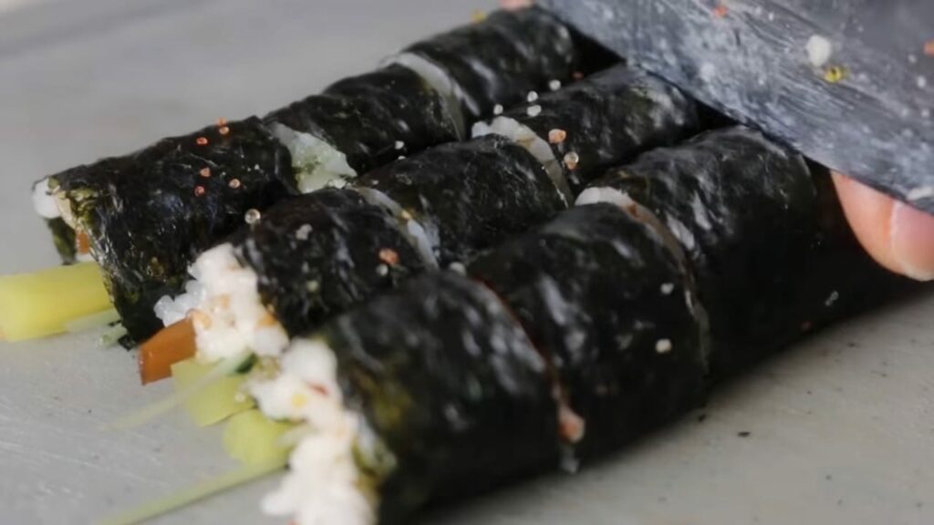 Flying Fish Roe Mini Gimbap Kimbap Cooking tree