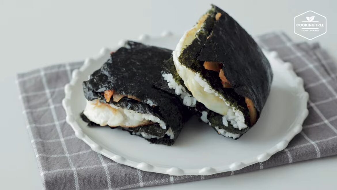 Folded Gimbap Recipe Rice Sandwich Cooking tree Folded Gimbap Recipe Rice Sandwich Cooking tree
