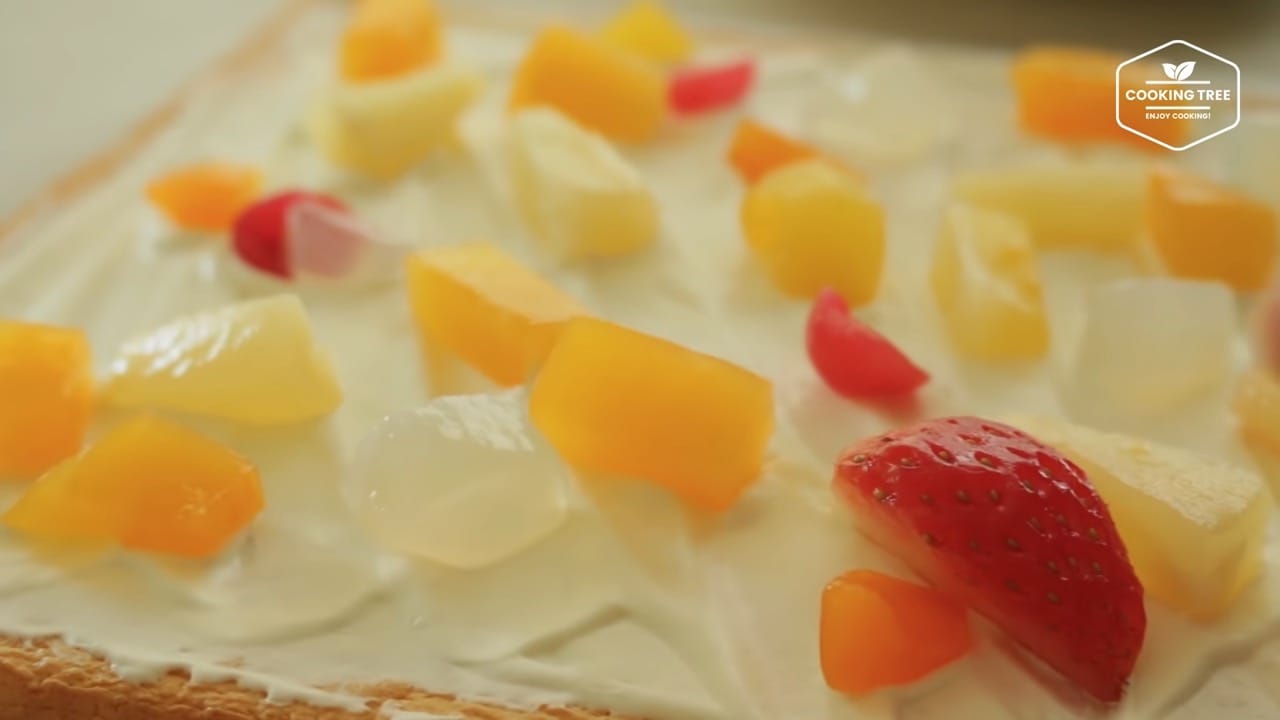 Fruits roll cake Recipe