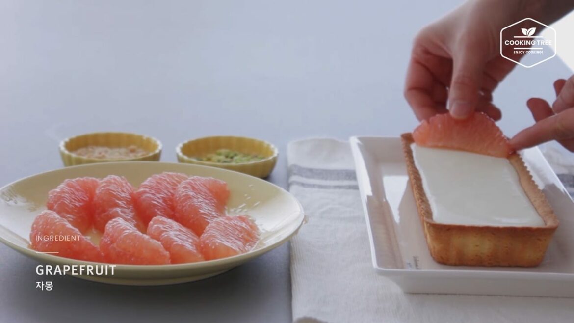 Grapefruit tart Recipe