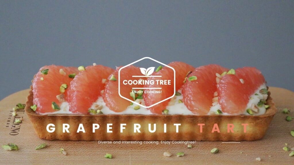 Grapefruit tart Recipe Cooking tree