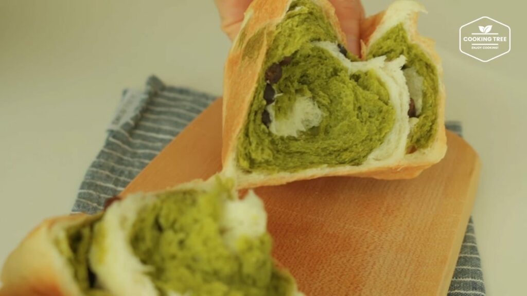 Green Tea Marble Cube Bread Recipe Matcha Bread Cooking tree