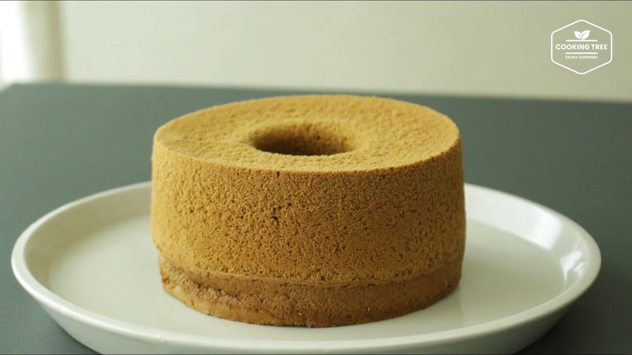 How to make Green tea chiffon cake (Matcha Cake)