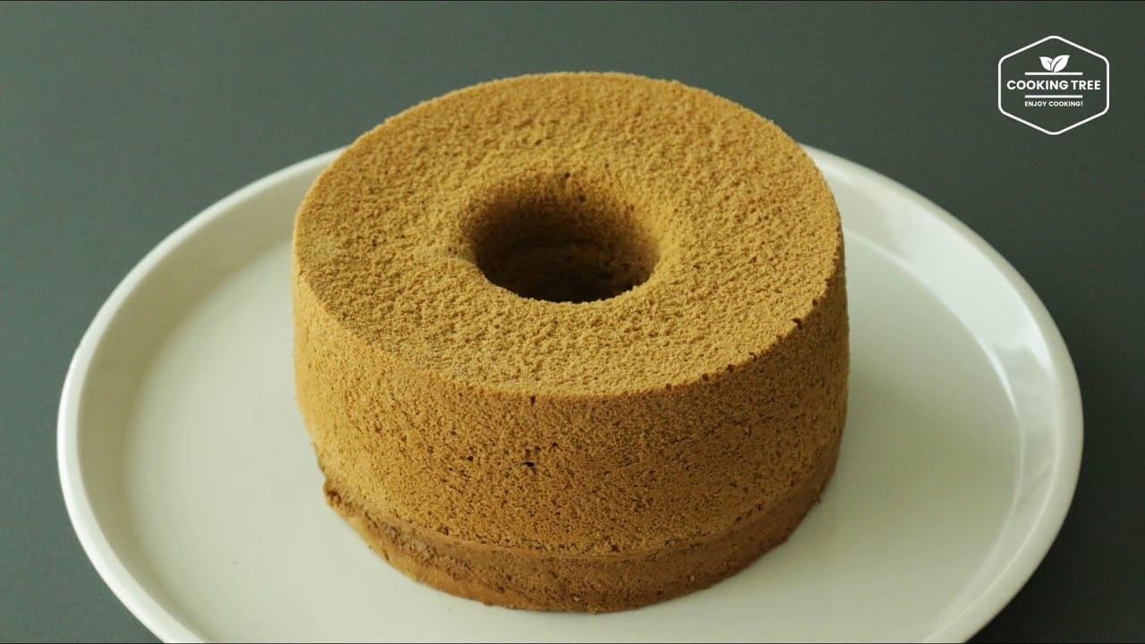 How to make Green tea chiffon cake (Matcha Cake)