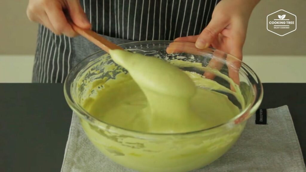 Green tea chiffon cake Matcha Cake Cooking tree