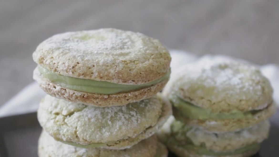 Green tea dacquoise Cooking tree Green tea dacquoise Cooking tree