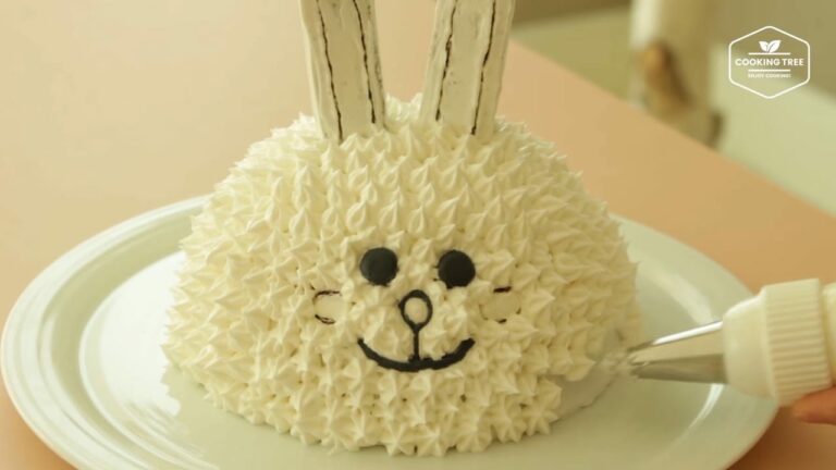 How to make LINE Cony character cake