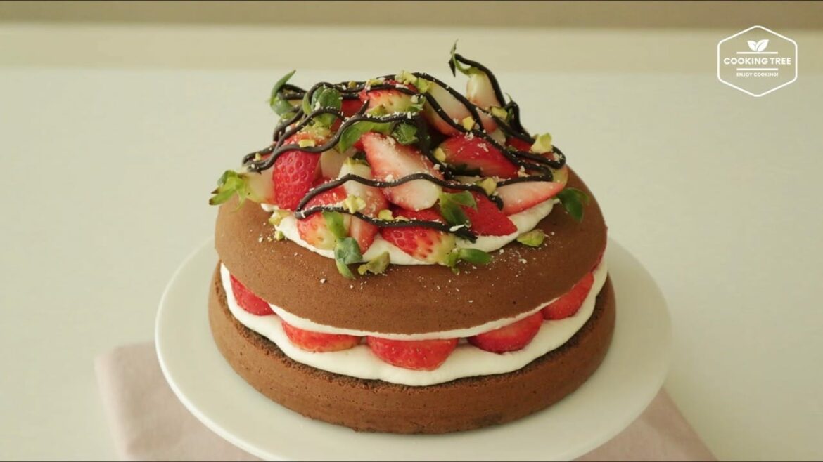 No bake Strawberry chocolate cake Rice cooker cake Cooking tree No bake Strawberry chocolate cake Rice cooker cake Cooking tree