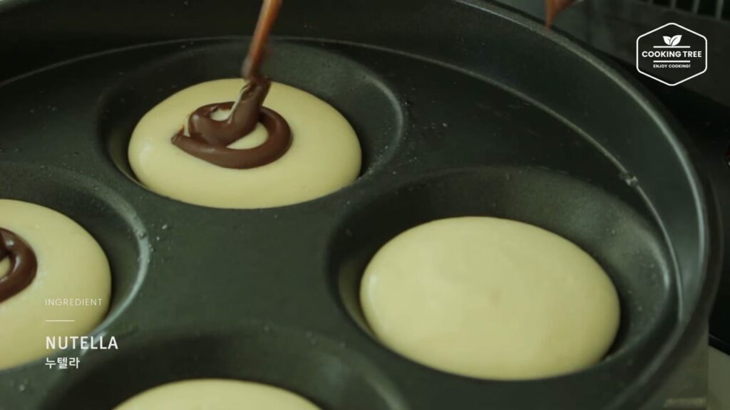 Rezept für mit Nutella gefüllte Ricotta-Käse-Pfannkuchen 18 Nutella Stuffed ricotta cheese pancake Recipe Cooking tree